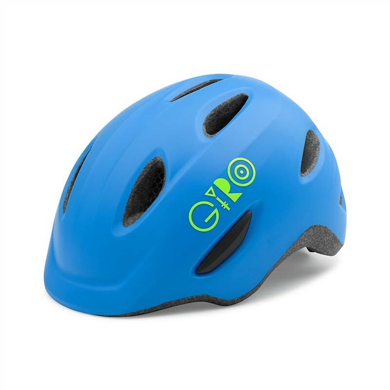 Giro helma SCAMP Mat Blue/Lime